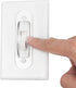 Wall Switch Guards Plate Covers - Child Safety Security Home Decor (4 Pack), Clear for Light Switch Protection