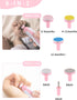 Trimmer 6 1 Baby Nail Electric,Nail Clippers File for Baby No Sharp Claws Hurt, in with Light Safety Cutter for Newborn