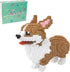 Larcele Micro Dog Building Blocks Set, 3274 Pieces Pet Mini Toy Bricks Kit (Big Corgi)