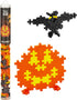 PLUS PLUS 3D Puzzle Building Block Set, 70 Mini Interlocking Pieces, Fun Holiday Activities for Kids, Halloween Mini