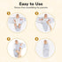 Mama Cheetah Organic Baby Swaddle Blanket, Adjustable Newborn Sleep Sacks, Easy Swaddles for Boys and Girls 0-3 Months,
