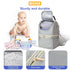 6 9 Wolka Breast Milk Cooler Travel Bag - Baby Bottle Cooler Bag for Nursing Moms Daycare with Double Compartments