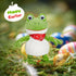 12 Houwsbaby Green Frog Toy Croaking Frog Musical Stuffed Animal Frolick Froggy Shaking and Waving Electronic