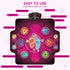 Zitranse 6-Button 3 4 5 7 8 9 10 11 12+ Electronic Dance mat for kids,Upgraded Light-up Dancing Pad,Wireless Bluetooth