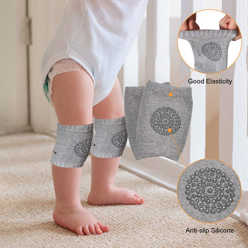 Baby Helmet & Baby Knee Pads for Crawling - Infant Helmet & Walking Baby Helmet for Age 6-36 Months, Blue Dots