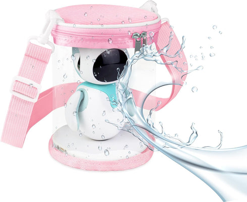 Carrying Bag compatible with Eilik Robot Pets, Display Case compatible with Eilik Interactive Companion Toys, Pink, Bag