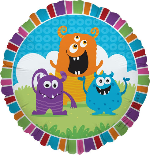 BirthdayExpress Monsters Theme Foil Balloon