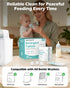 300PCS Official Detergent Cleaning Tablets: for Baby Brezza Grownsy Papablic Momfann Bottle Washer - Baby Bottle Washer