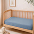 2 Pack 28"x 52"- Muslin Crib Sheets for Boys & Girl- Neutral Breathable Cotton Crib Mattress Sheets Fitted for Standard
