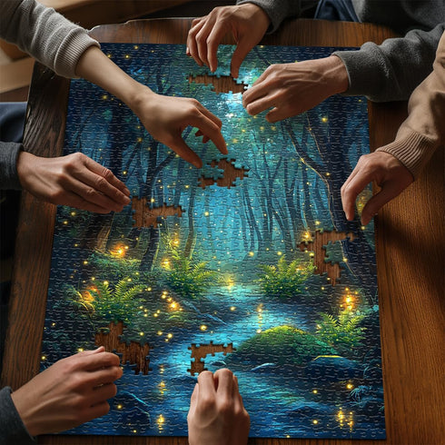PICKFORU 1000 Impossible Puzzles for Adult Pieces, Magic Forest Fantasy Puzzle,Nature Difficult Challenging Jigsaw