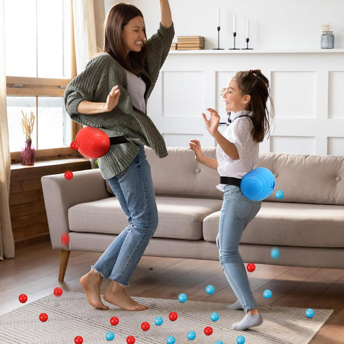 Outdoor Lawn Carnival Games, Shaking Swing Balls, Head Hoop Basketball, Party Games for Family Reunions