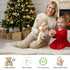BEREST Baby Sleep Soother Bear, Mom's Heartbeat & Lullabies White Noise Machine, Nursery Decor Night Light Projector