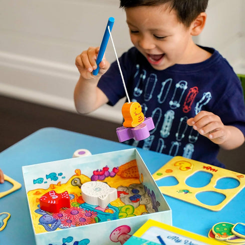 2+ HABA My Very First Games - Here Fishy Fishy! Magnetic Fishing Game Ages Made in Germany Toddler Games, Learning