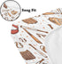 KuphiL10C Mattress-28x52 Baseball Sports Theme Pattern Baby Sheets for Crib, Unisex Baseball Gloves Hats Nursery Fitted