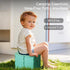 Portable Potty Seat for Toddler Foldable Travel Potty Training Toilet Seat with Cleaning Bags Reusable for Outdoor