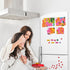 1138 PCS Colorful Poetry Magnets Kit, Magnetic Words for Fridge, Sentence Building, Create Poems, Conversations