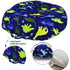 Dinosaur Lounger Cover, Blue, Breathable & Reusable Slipcover for Newborn, Snugly Fit Baby Infant