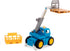 7-Inch 3+ Driven by Battat Telehandler Forklift Toy with Lights & Sounds, Movable Parts, Construction Vehicle for Boys