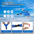 Generic 2.4Ghz 2 Su-27 RC Plane Remote Control RTF Jet- Channel Anti-Fall Aircraft - Easy to Fly Glider with Gyro