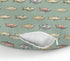 Lake Fishing Baby Nursing Pillow Covers for Boy Girl Freshwater Fishes Nursery Feeding Pillowcase for Breastfeeding