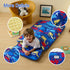 beeweed Toddler Nap Mat, Rollup Kid Sleeping Mat with Removable Pillow & Minky Blanket for Daycare