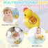 Thermometer-IP68 Rechargeable Baby Bath Waterproof-BPA-Free Bath Thermometer Baby Safety-Fast Temperature Reading