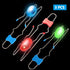 Retro Kids Light Up Gyro Wheel Set - includes 3 10-Inch Track Twisters, Spinning and Light Combo, to Capture Kid's Attention, Ideal for Easter, Birthdays, Christmas, and More