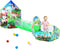 3pc Dinosaur Play Tent for Boys - Ball Pit, Crawl Tunnel, Play Tents for Toddlers, Indoor & Outdoor Play House Toys
