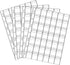 42 Pocket Coin Pages, 10 Sheets Plastic Coin Holders for Stamp Collector Supplies and Currency Collection