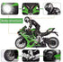 Liberty Imports 2.4G RC Remote Control Stunt Motorcycle - 1:10 Scale High Speed Cross Country Racing Motorbike