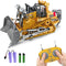 Dwi Dowellin Rc Bulldozer Toys for Boys,Construction Remote Control Bulldozer with Metal