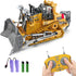 Dwi Dowellin Rc Bulldozer Toys for Boys,Construction Remote Control Bulldozer with Metal