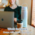 20oz 36+ HEYTRIP Portable Breastmilk Cooler - Stainless Steel Milk Chiller Bottle for Travel & Work | Reusable