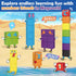 3 4 5 1-10, 3-5 4-8 Magnetic Blocks World Building Blocks Edition, STEM Educational Montessori Sensory Learning