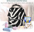 HCBPWVQA Backpack Daypacks Backpack Mommy Zebra Animal Diaper Bag with Changing Pad and Pacifier Holder, Multifunction