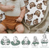 Neutral Boho Bears Baby Nursing Pillow Covers for Boy Girl Cute Brown Bear Nursing Pillow Slipcovers for Breastfeeding