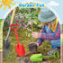Heavy Duty 16" Thick Beach Sand Toy Shovels, Jumbo Scooping Spade Toys Kit for Kids Adults (Green Blue Red)
