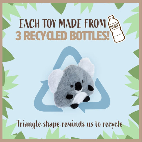 KIDS PREFERRED Sustain a-mals Dune The Koala Stuffed Animal Plush, Made with Recycled Materials