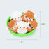 Set, 5 Emotional Support Highland Cows by Relatable, Cuddly Stuffed Animals and Plushies Small Gifts for Mom, Includes