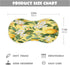 Bulletgxll Set 4, Lemon Flower Unisex Baby Burp Cloths of Soft Absorbent Organic Cotton Muslin Burping Cloths