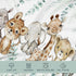 African Safari Jungle Animals Changing Pad Cover for Baby Girl Boy, Soft Stretchy Safe Snug Fitted Diaper Change Table