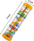 Musfunny 8 inch Rainmaker Baby Rain Stick Toys for Kids: Rainstick Sensory Rattle Toys for Babies,Shaker Rainfall Tubes