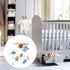 Skdqiee Crib Mobile, Sun Hot Air Balloon Design, Handmade Felt Decorations, Cloud, Star, and Balloon Hanging Toys