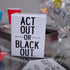 Do or Drink Act Out or Black Out Charades - Fun Adult Drinking Card Game with 350 Prompts for Game Night
