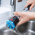 2-in-1 1 Pack MOSOLAN Bottle Brush with Straw Brush, Long Handle Water Bottle Scrubbing Brush, Built for Cleaning Sport