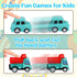 ISTOOLL 12PCS Pre Filled Easter Eggs Car Gifts for Kids with Pull-Back Cars Easter Basket Stuffers Easter Eggs Hunt