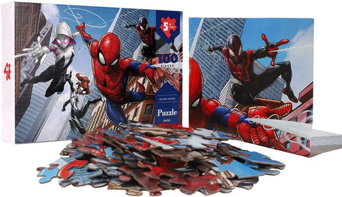 Kids Puzzles - 100 Pieces for Boys and Girls Age 5-12, Fun Toy Puzzles