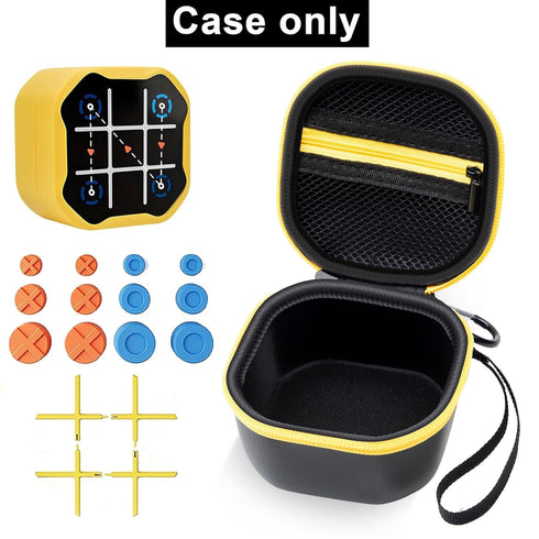 GWCASE Case Compatible with GiiKER Tic Tac Toe Bolt Game - 3-in-1 Handheld Puzzle Game Storage Organizer