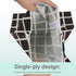 2-Pack HECCEI Wet Dry Bag, Reusable Waterproof Wet Bags for Swimsuits & Baby Clothes, Leakproof Cloth Diaper Wet Bags