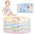 EXCEART Baby Belly Band 4-Pack - Newborn Umbilical Hernia Support, Breathable Navel Belt for 0-6 Months